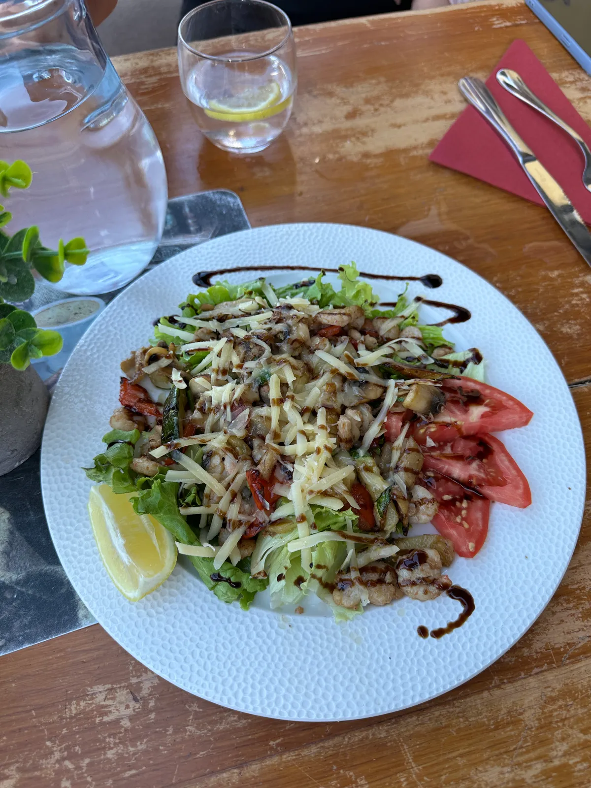 Hot Cold Salad