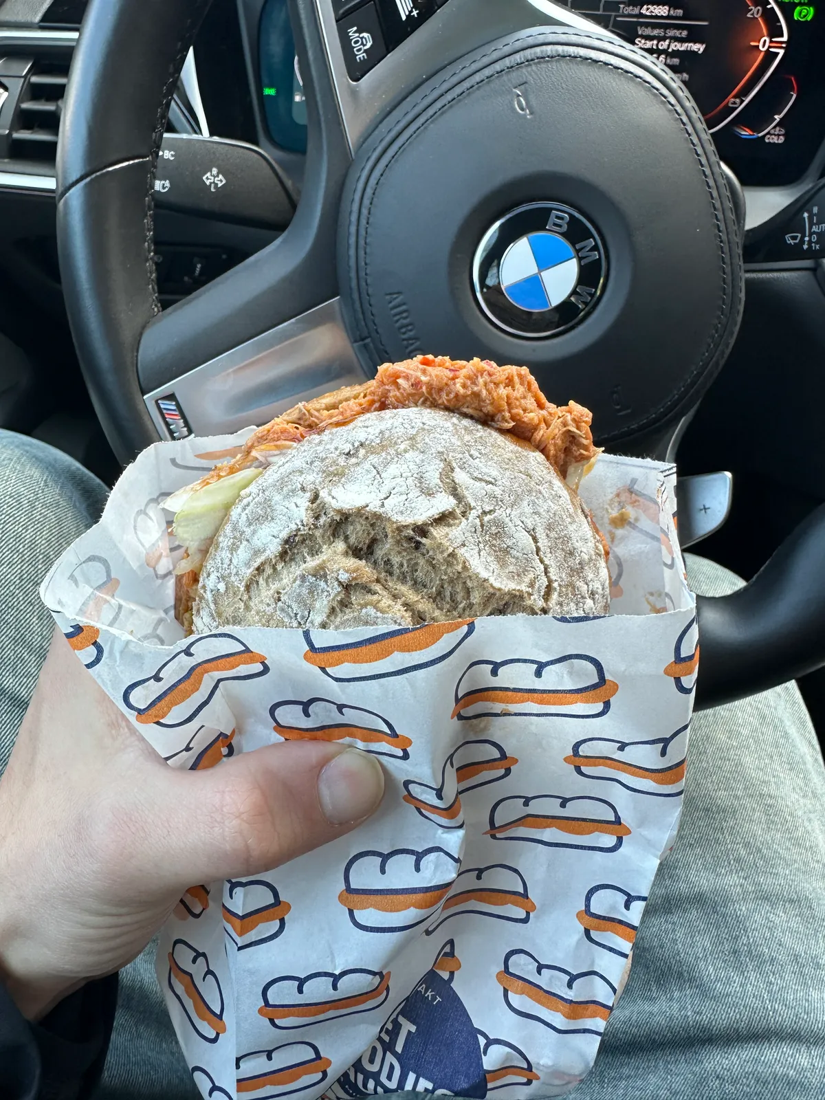 Chicken Barb Sandwich review by hurkanakbiyik at Het Broodjeshuis, Haarlem Image