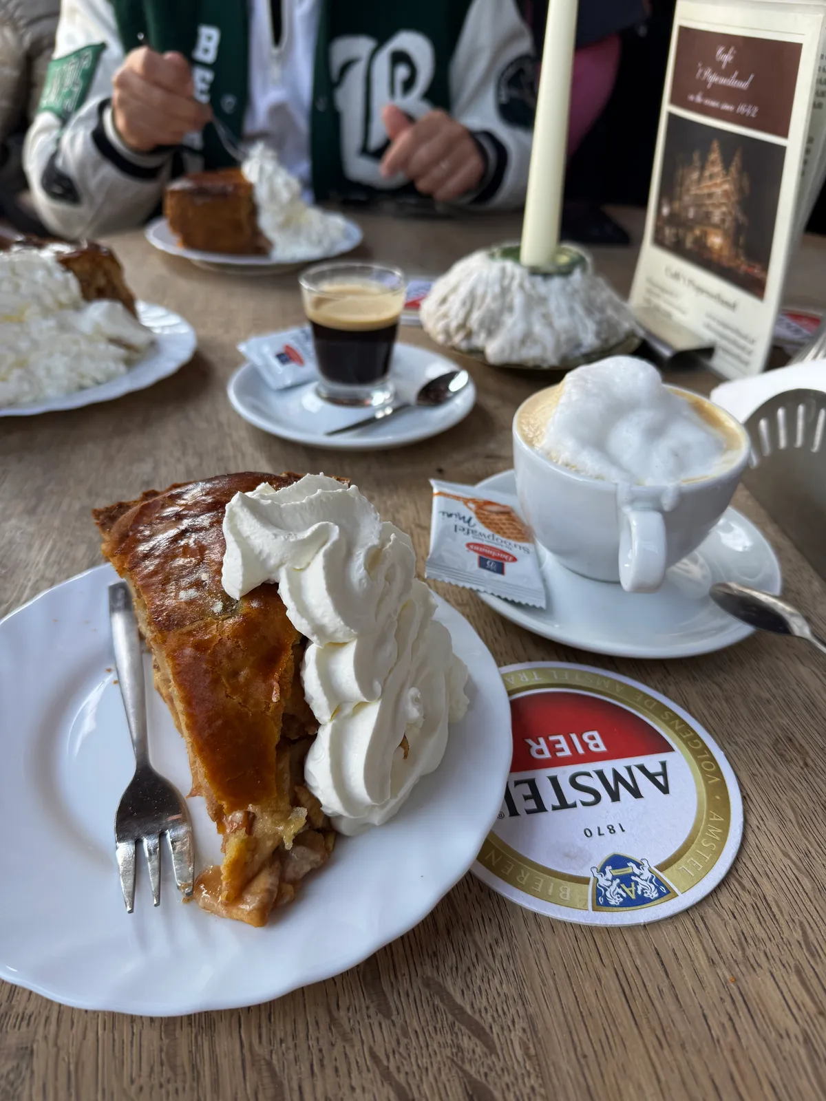 Apple Pie review by Gamze at The Papeneiland Café, Amsterdam Image