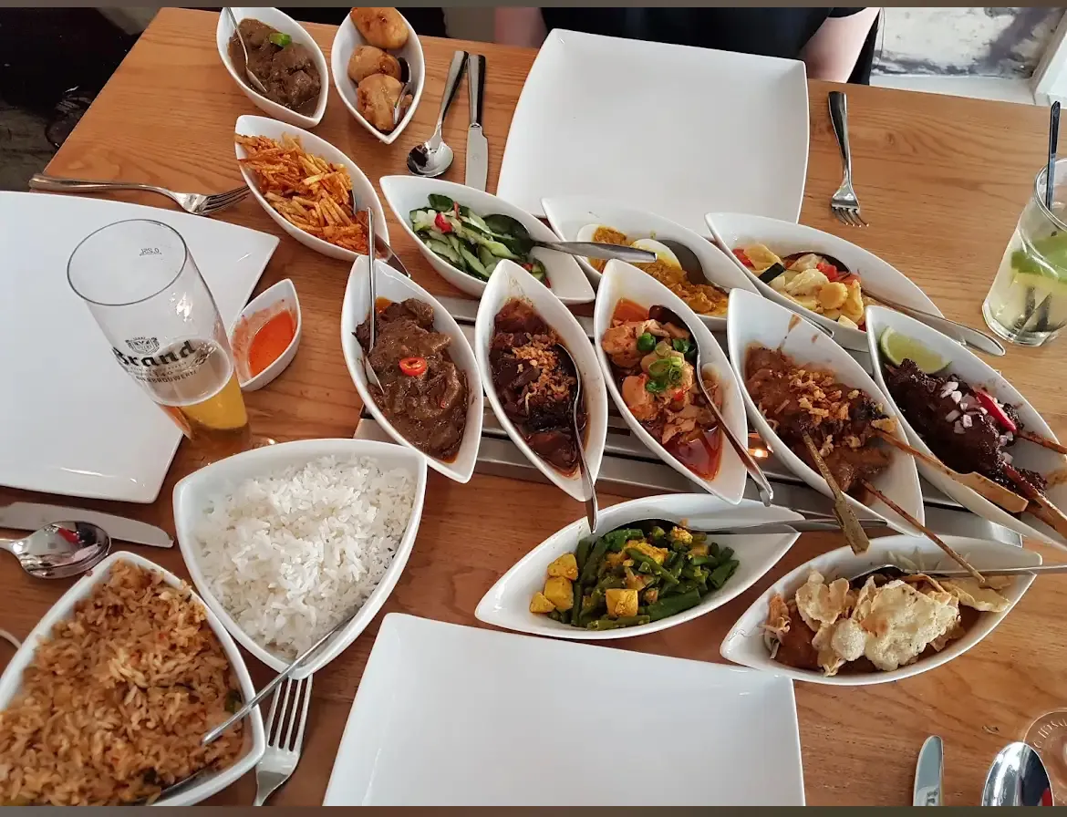 Rijsttafel Bewertung von baran bei Restaurant Blauw Amsterdam, Amsterdam Bild