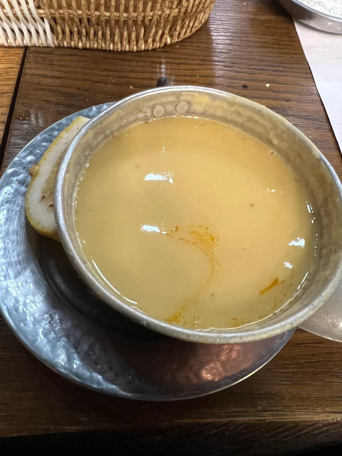 Mercimek çorbası