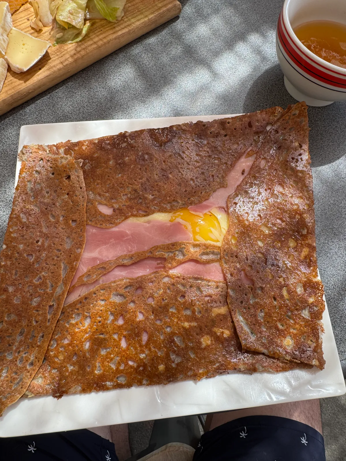 Crêpe complète review by cotonrey at L'Epicerie de la Baie & Bar à cidre crêperie, Beauvoir Image