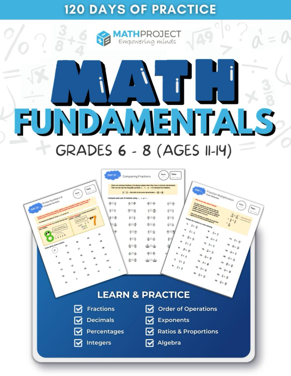 MathProject - Landing Page