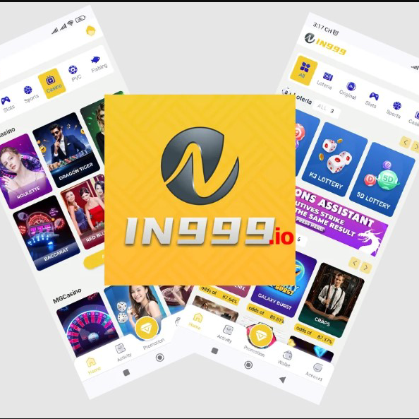 in999game - Landing Page
