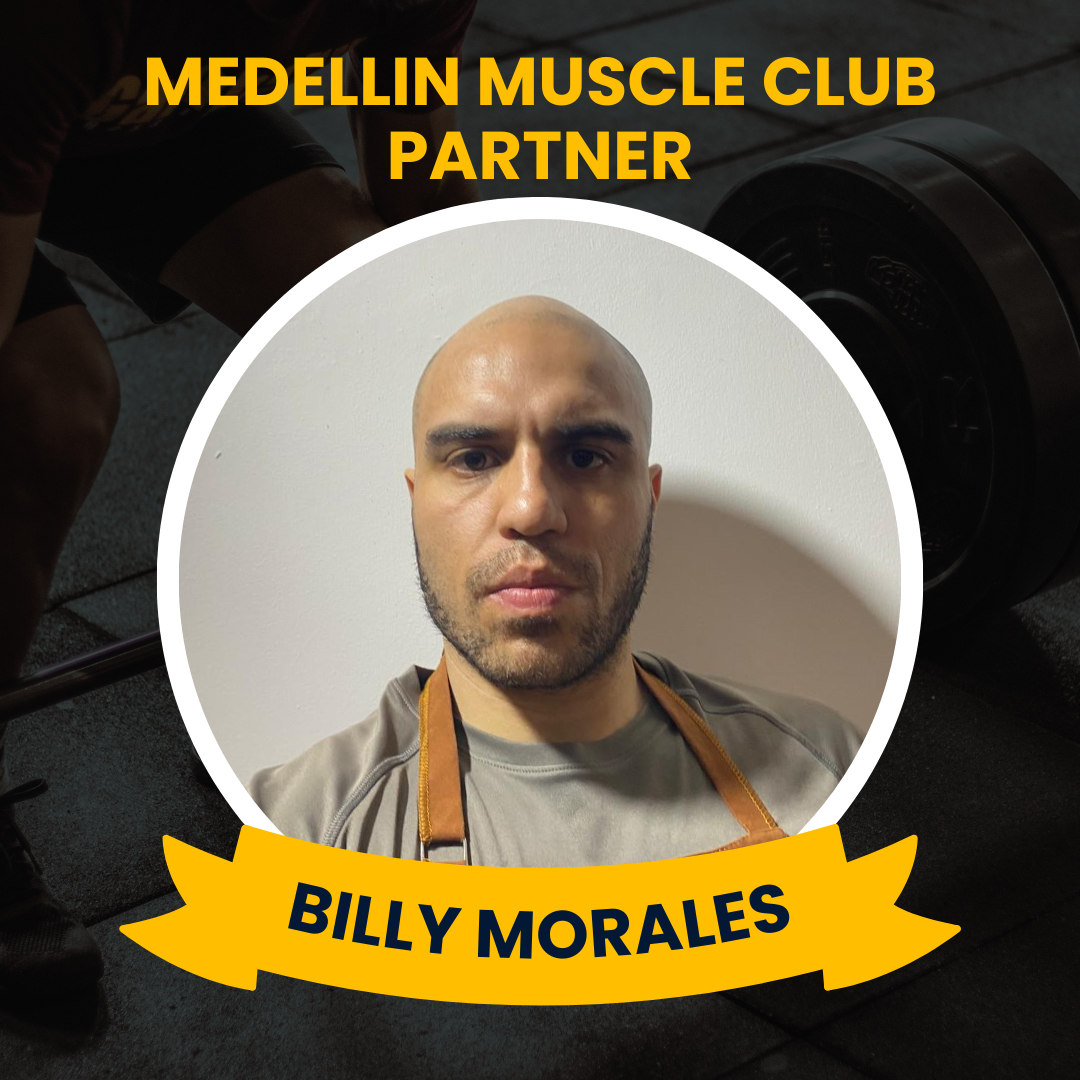 Medellin Muscle Club - Landing Page