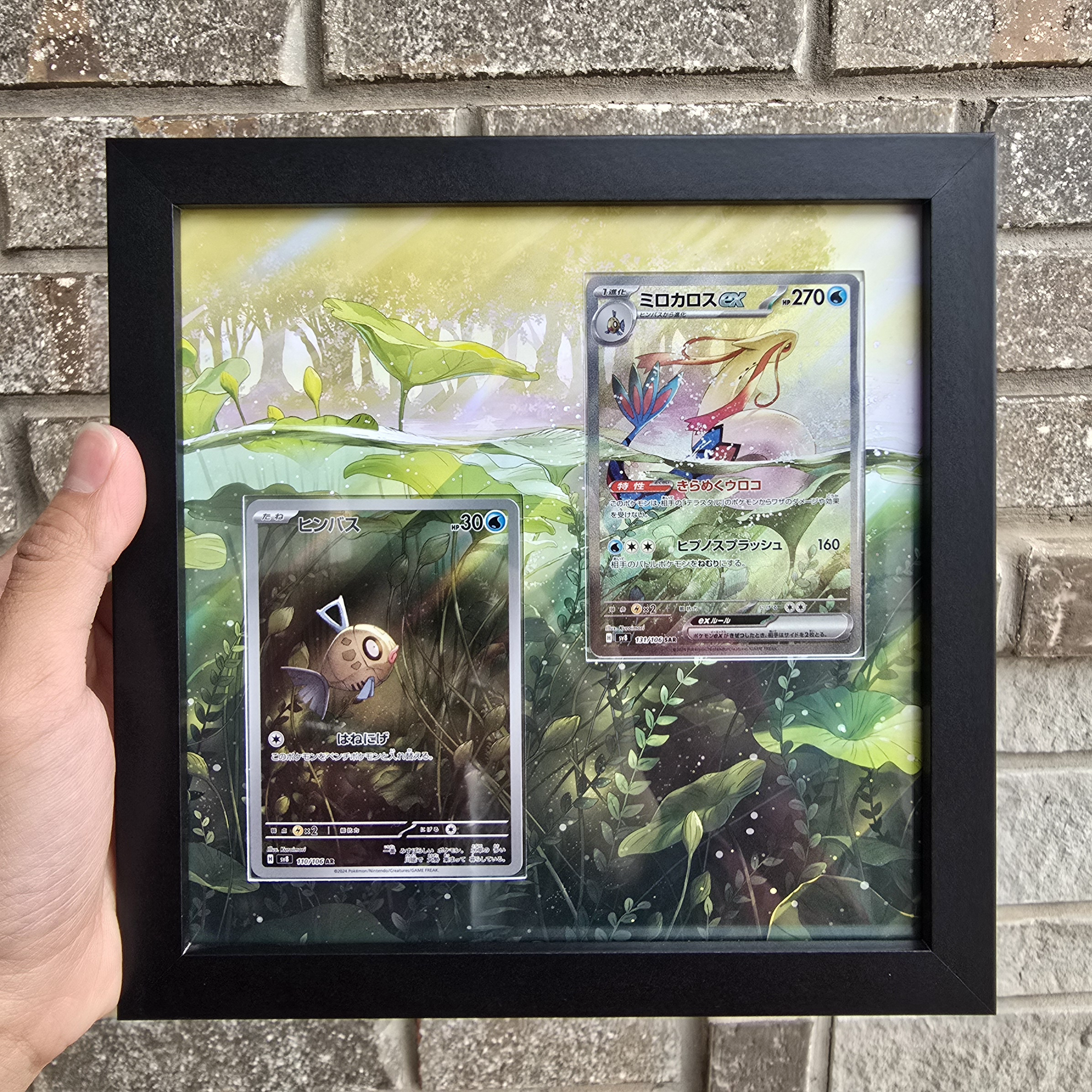pokemon card frame display Card Display (PSA/CGC) - Trading Card Display