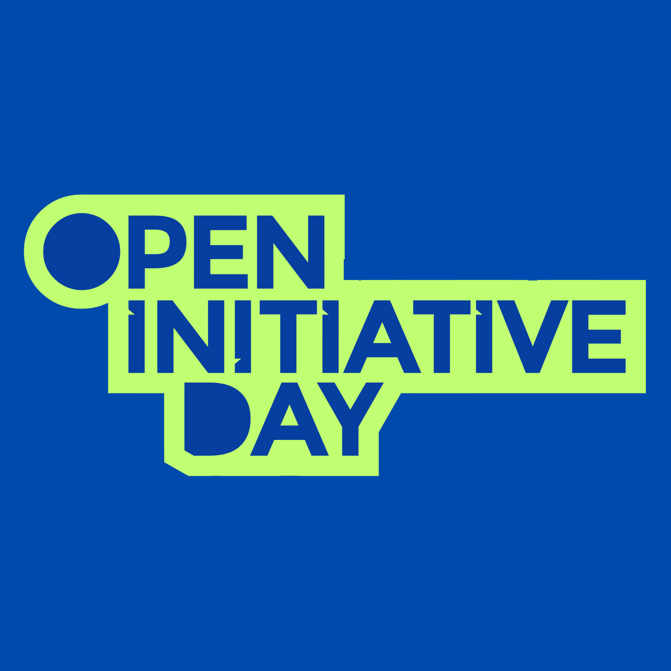 Open Initiatives Day - Landing Page