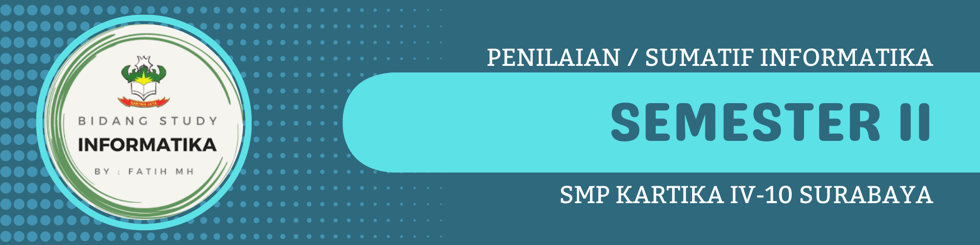 PENILAIAN / SUMATIF INFORMATIKA - Landing Page