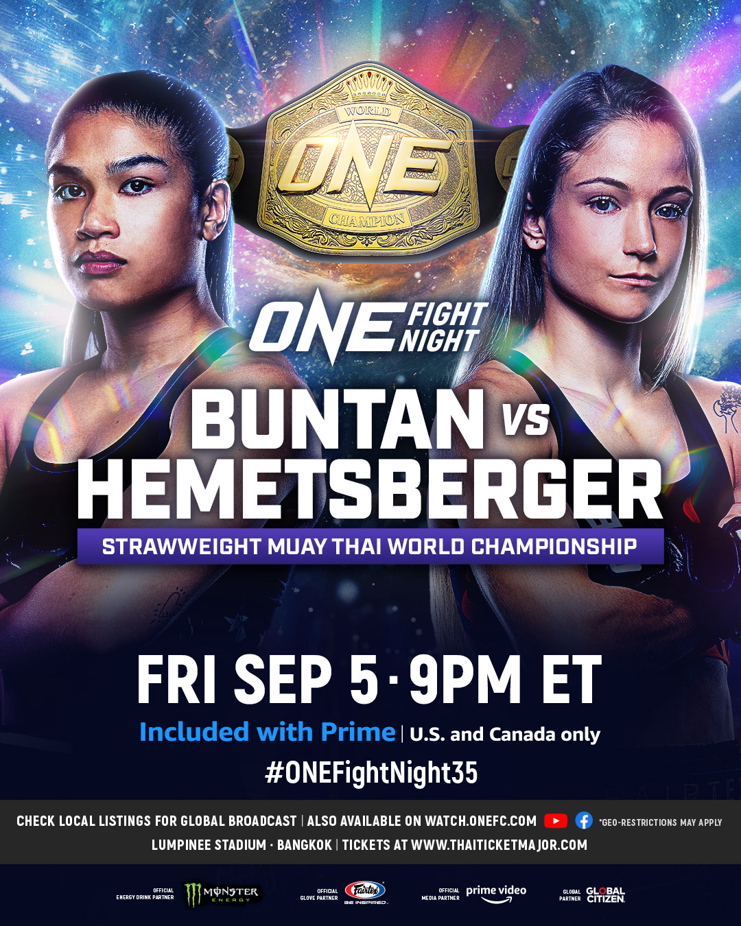 BUY ONE FIGHT NIGHT 35 TICKETS thumbnail