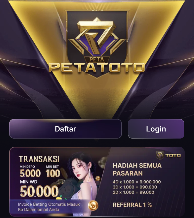 PETATOTO DAFTAR PETATOTO LOGIN - Landing Page