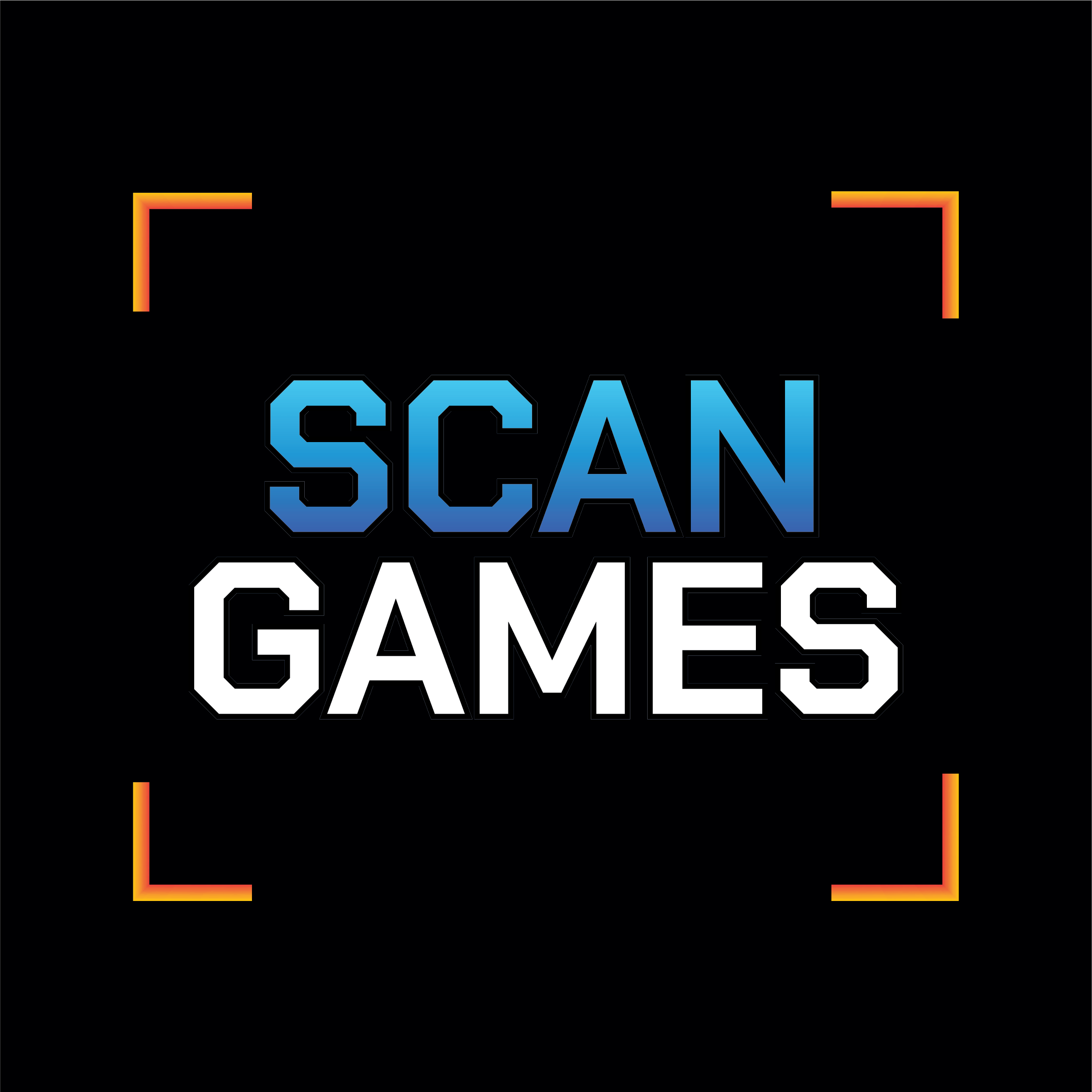 Scan_Games - Landing Page