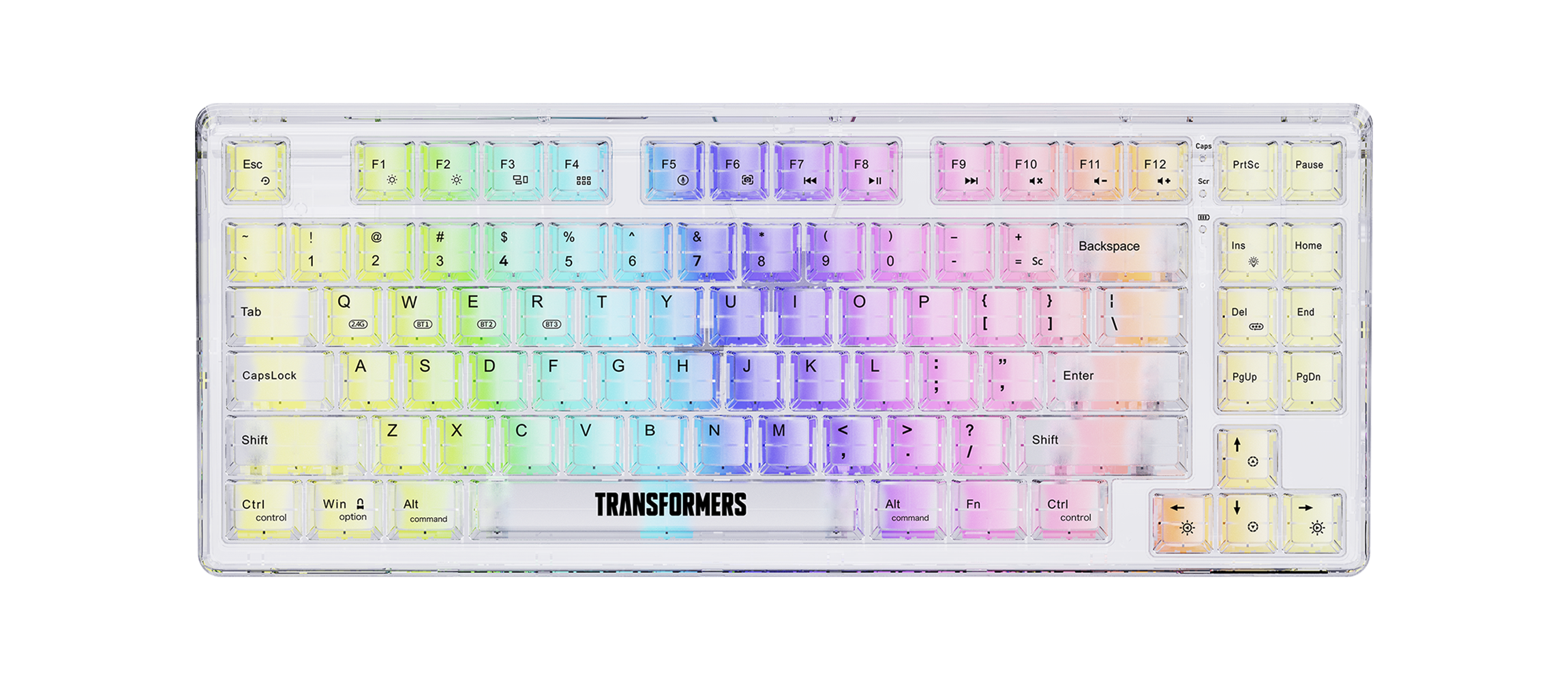 TRANSFOMERS KEYBOARD - Landing Page