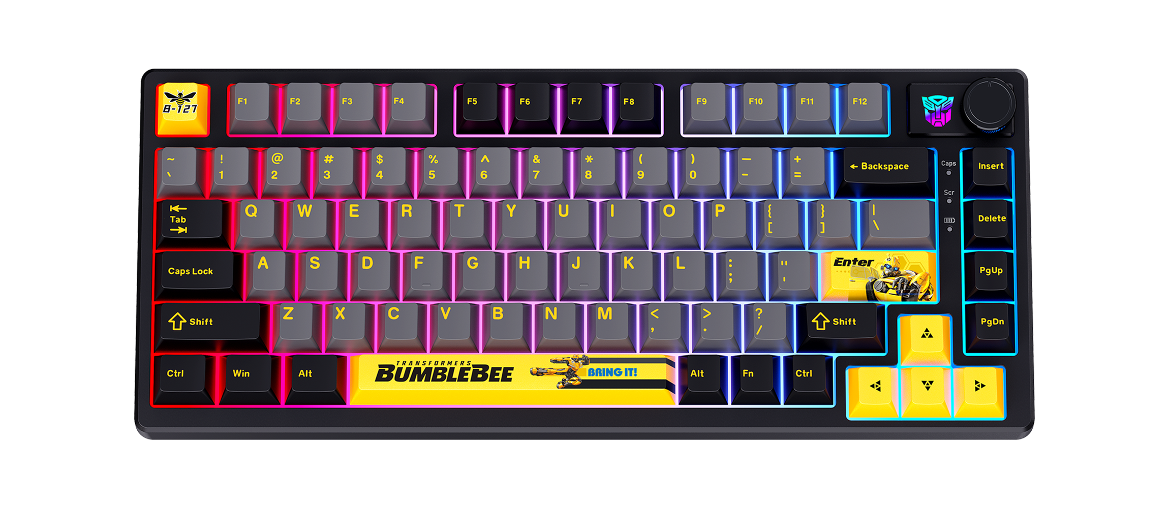TRANSFOMERS KEYBOARD - Landing Page