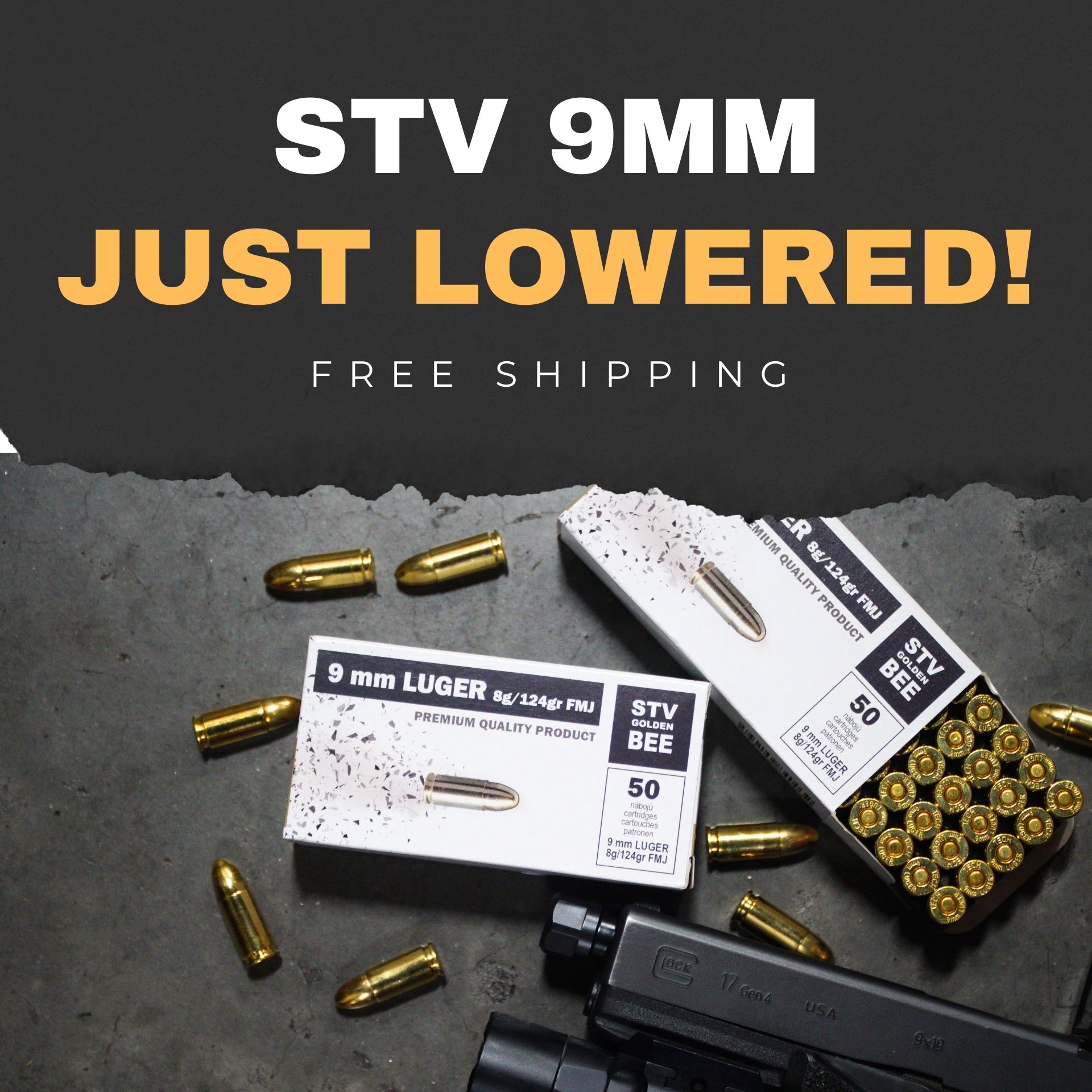 True Shot Ammo - Landing Page