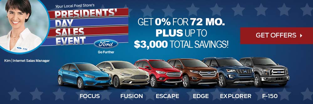 Ford Presidents Day Sale