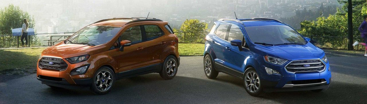 2018 Ford EcoSport Blue Orange