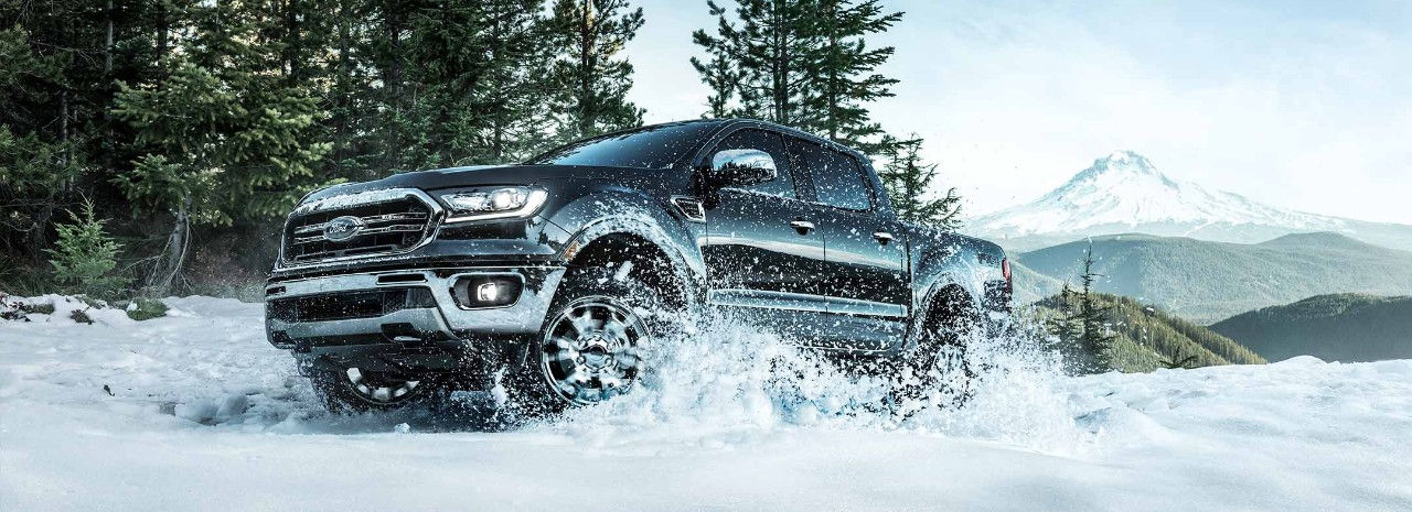2018 Ford Ranger Black Snow