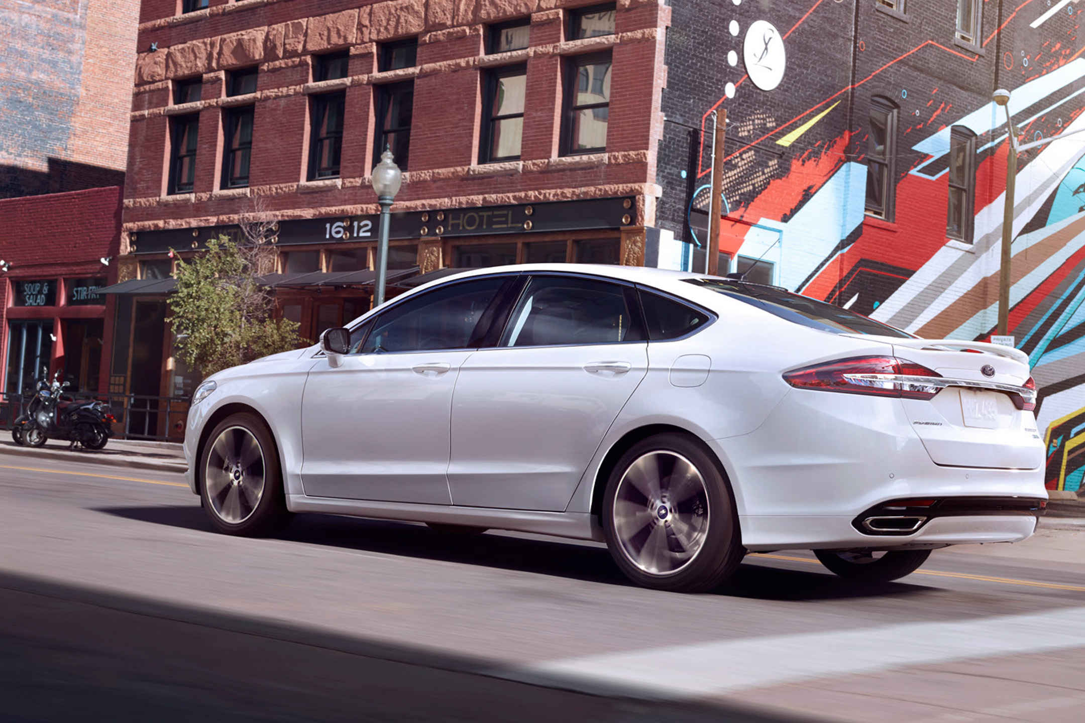 2017 Ford Fusion White