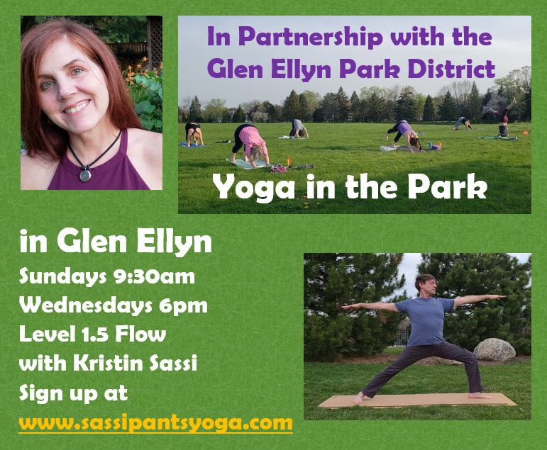 If It Should Rain - Yoga in the Park Tomorrow by Kristin Sassi