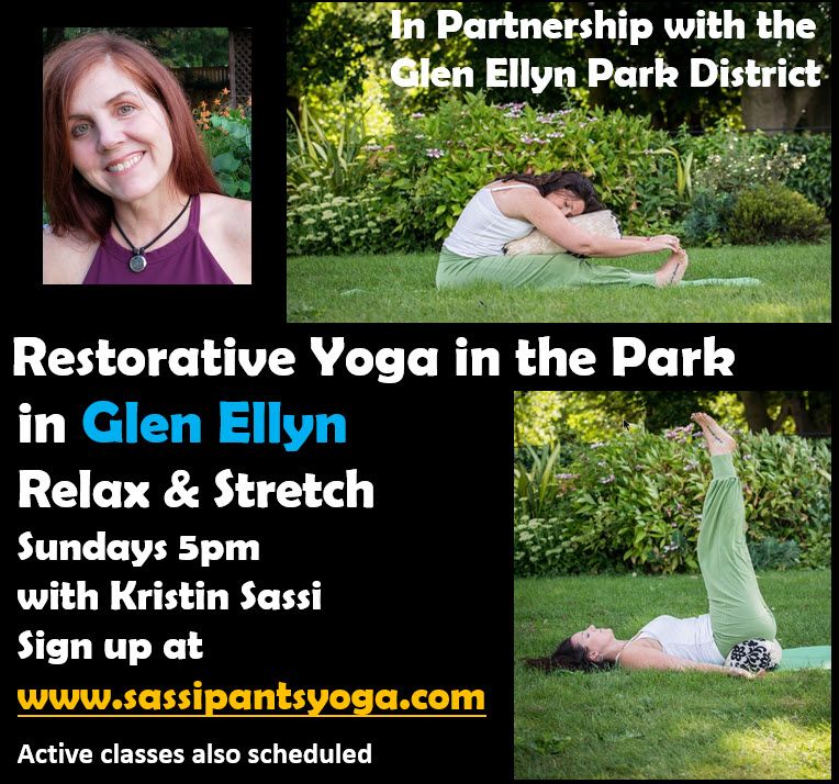 If It Should Rain - Yoga in the Park Tomorrow by Kristin Sassi