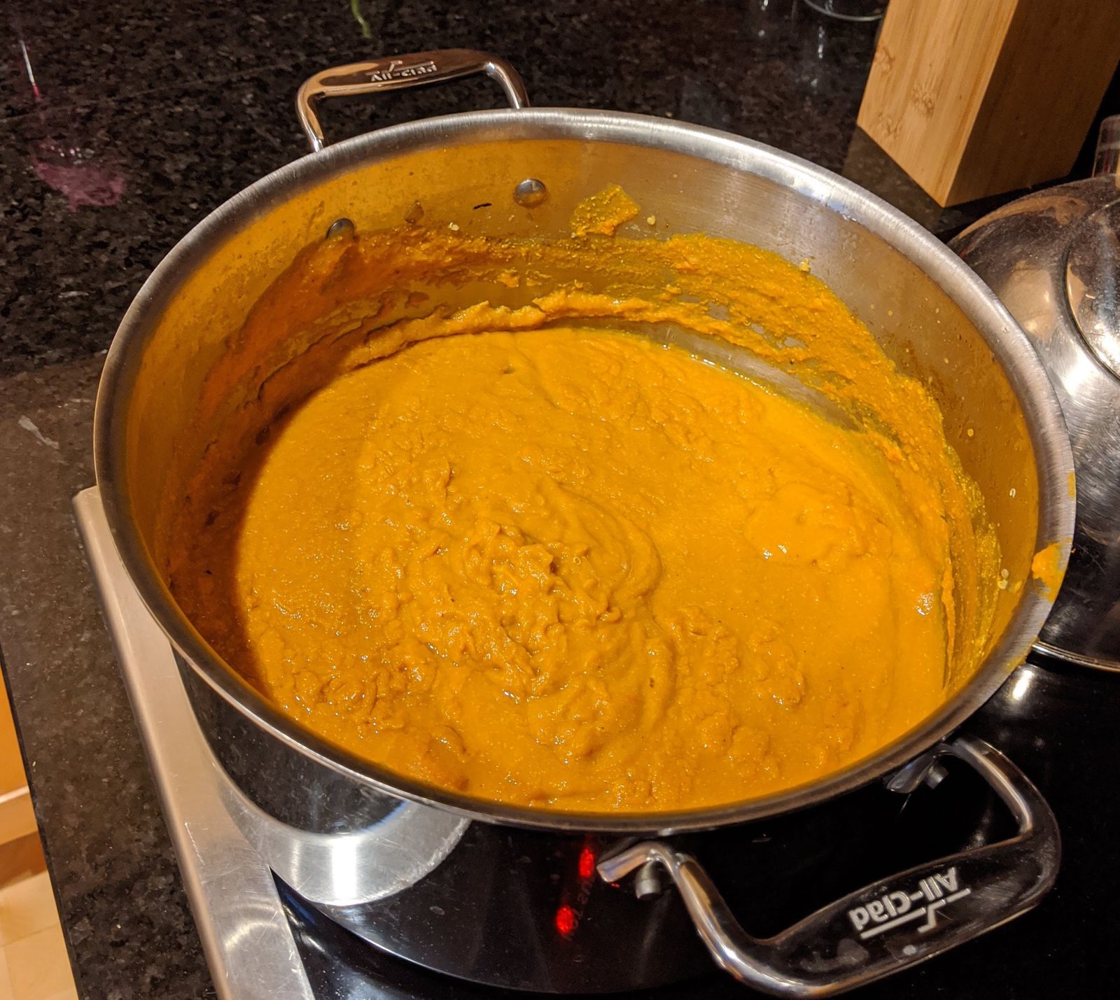 This soup could have fed us for at least another few meals!