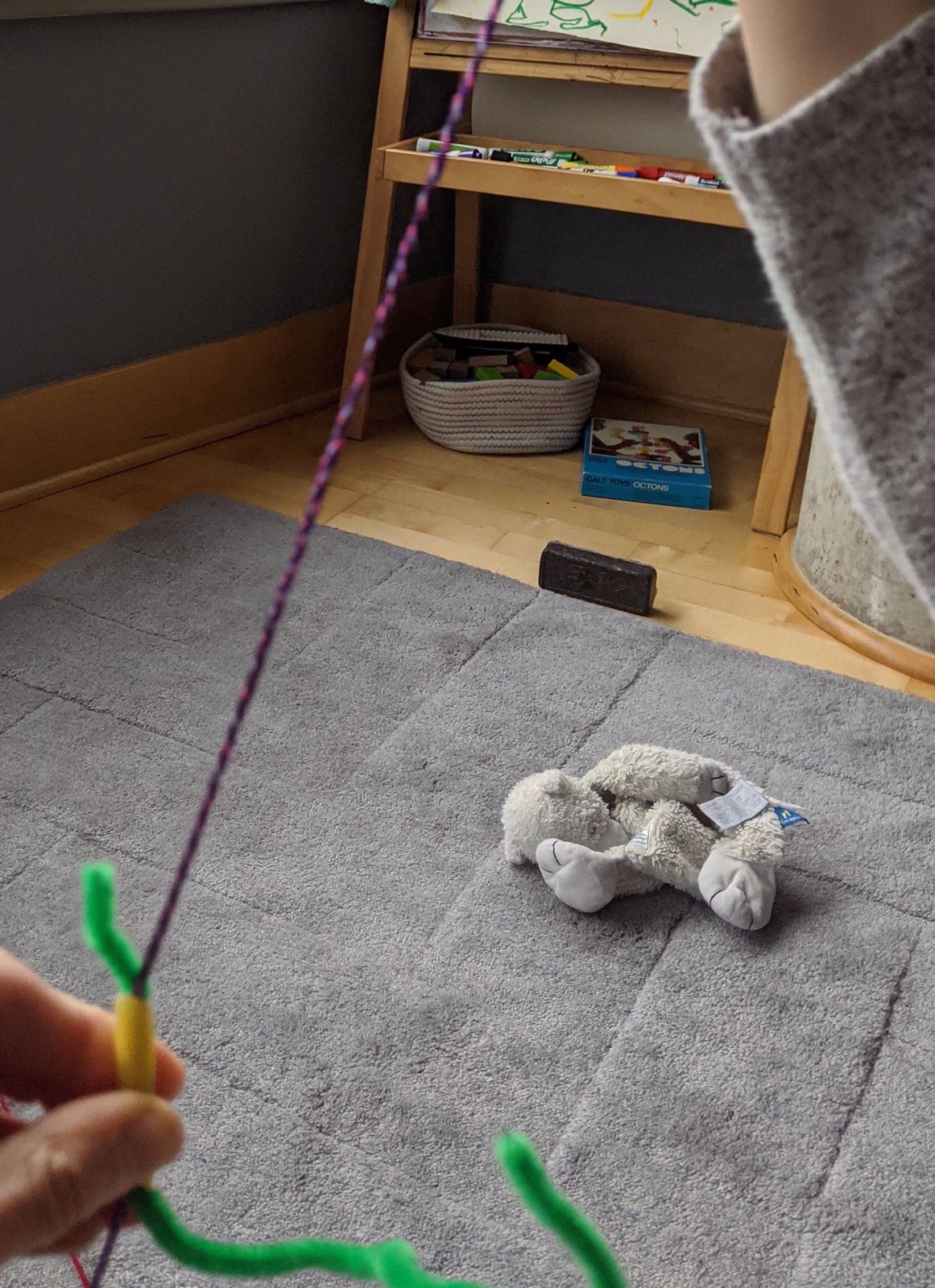 Oso looked on quietly and let us solve the problem ourselves, as any good teacher would do.