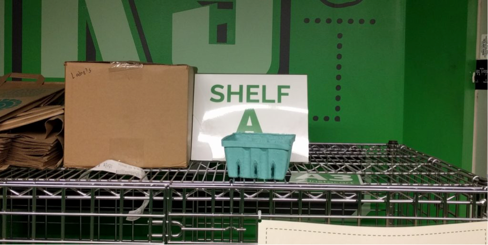 A shelf for Martin. Clearly labeled; indisputable.