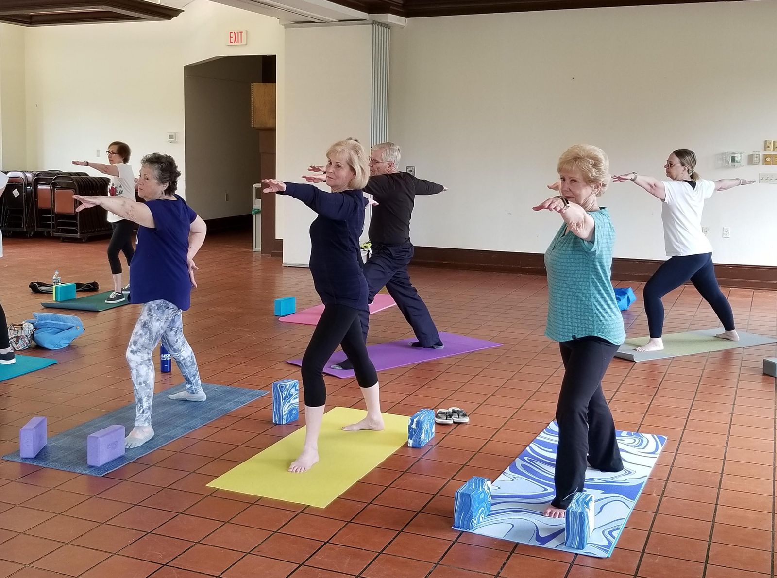 Evesham Senior Yoga Class 
