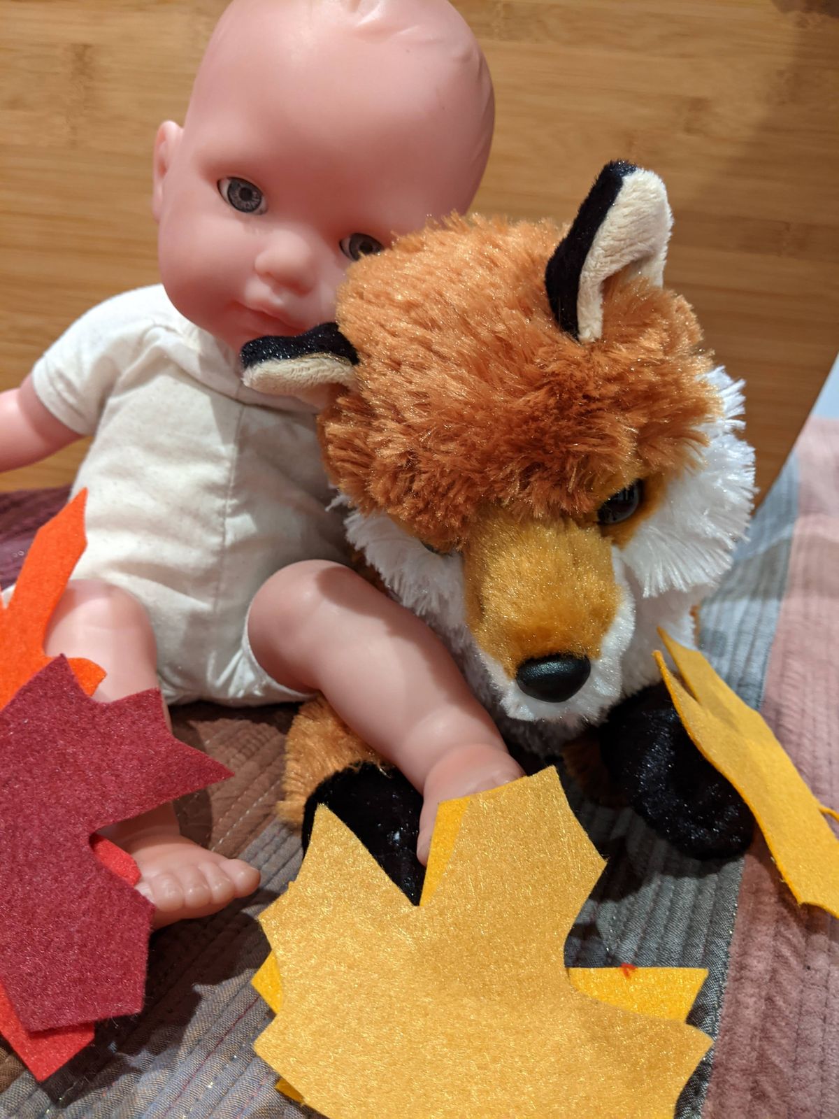 When asked to comment on their collaboration, Baby and Foxy said, “We are being happy!”