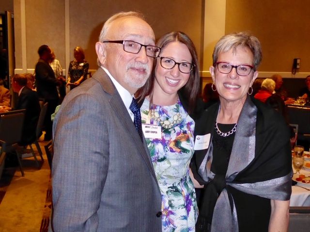 Creativity in action: Abby as a finalist at the Minnesota Book Awards, April 2017