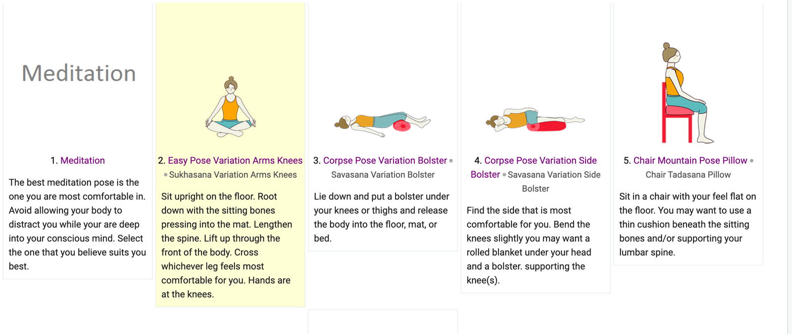 To see these poses in a larger format go here.