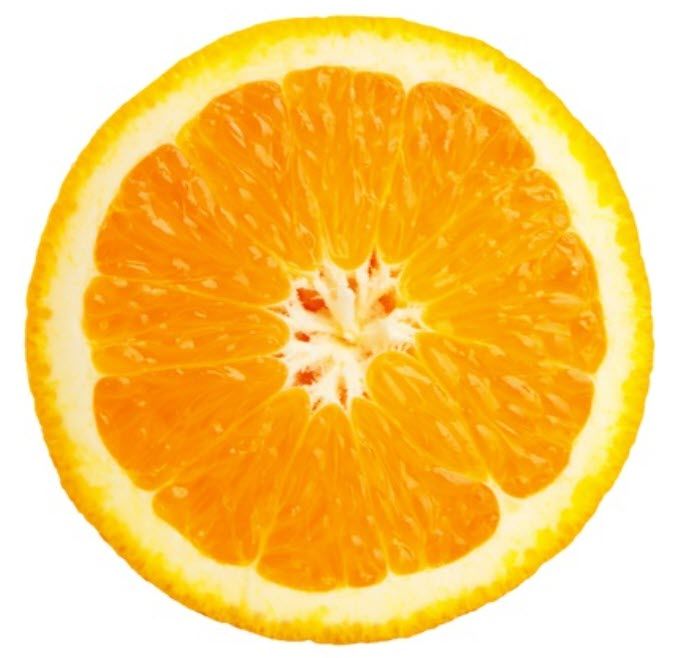 Structure of an orange