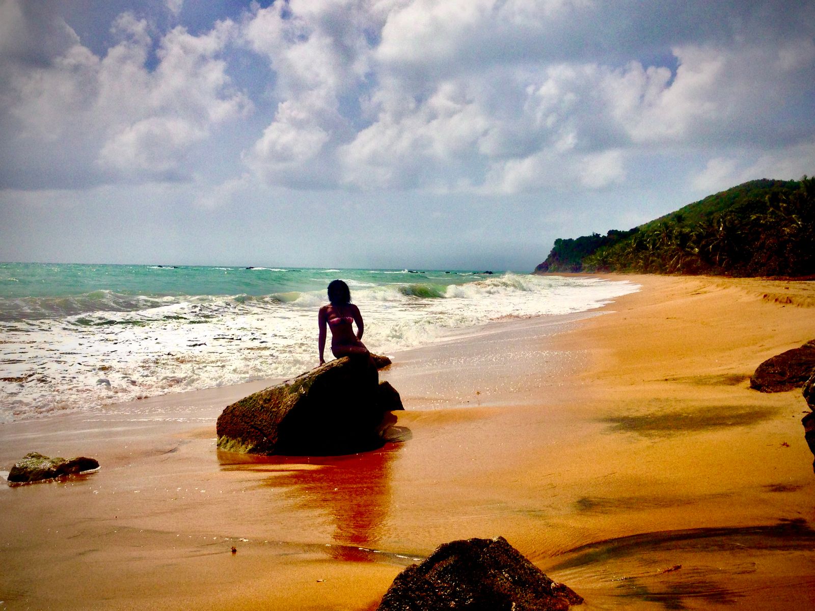 A beach in Puerto Rico