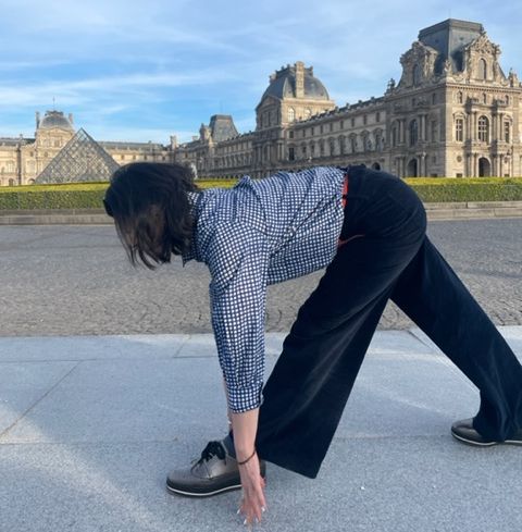 Pyramid, isn't called Intense Side Stretch pose for nothing