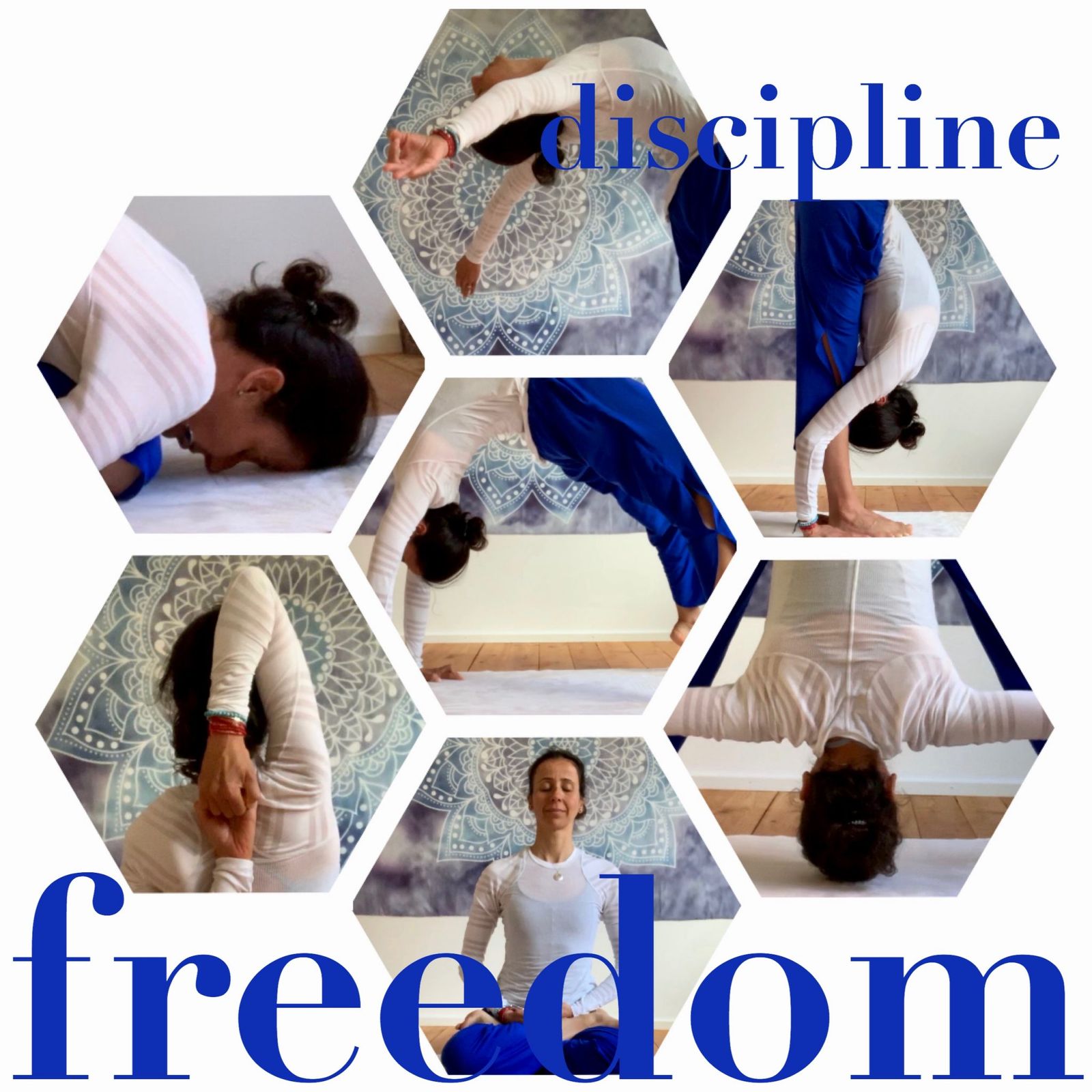 This morning practice was about being aware of the freedom found in discipline. How is it possible to feel a sense of freedom, openness and full expression while practicing yoga in a discipline and rigorous manner? Freedom is simply hard to get, it is sitting deep within us and requires discipline, regularity and authenticity in ones practice to grow and spread its wings. Next time you are on your mat, observe the growth of your freedom within.

Namaste 🙏🏻