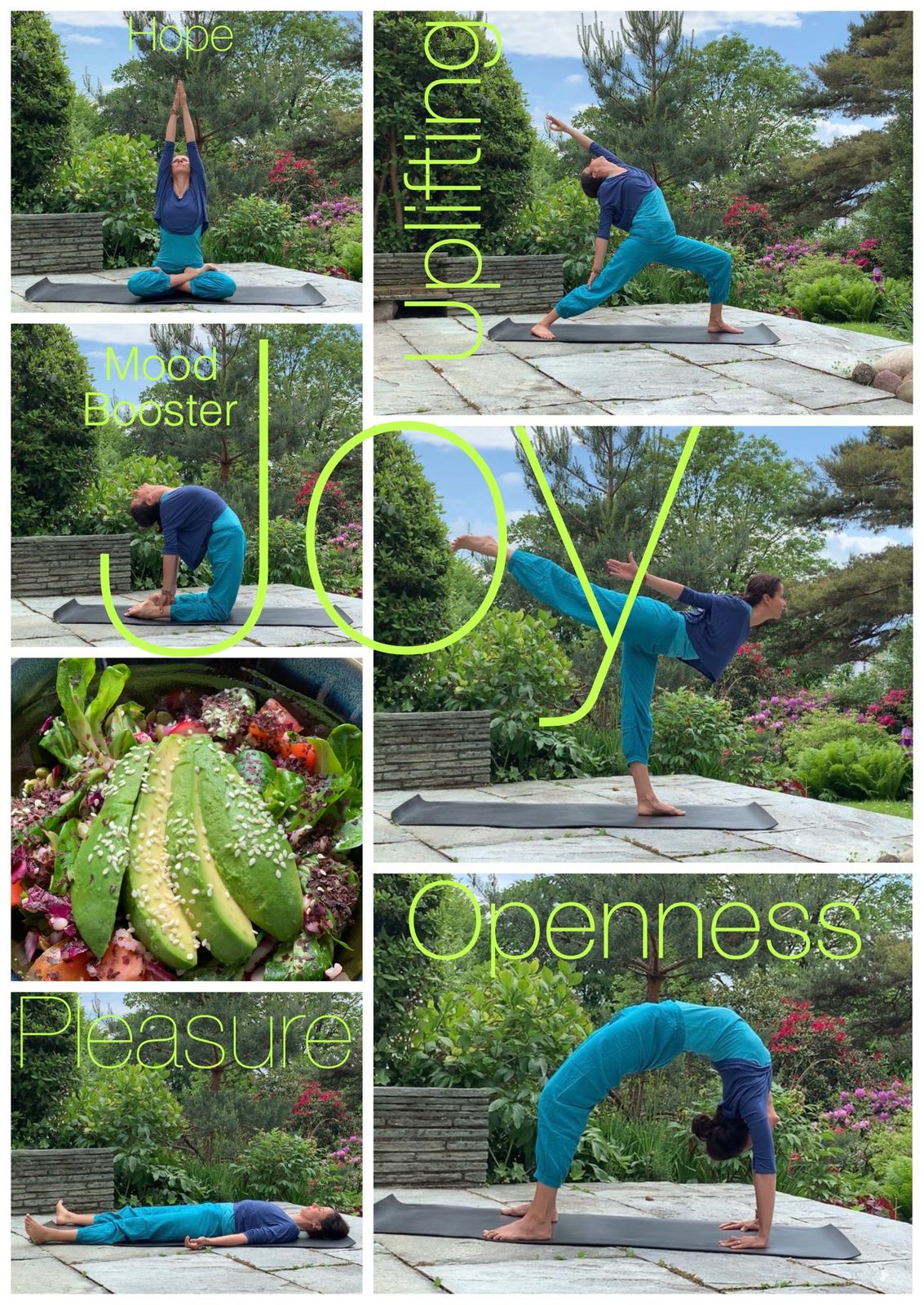 During periods of sadness, potato couch attitude, fatty and sweet foods become our best allies. The truth is that fat and sugar have powerful effects over our hormonal and brain systems, modifying our emotions, making us believe that they are the answers and rewards to sadness and stress, just like a drug addiction. In fact healthy and unprocessed foods trigger the release of happy hormones responsible to boost our mood, promoting a sense of pleasure and satisfaction. The best ways to harmonize our emotions are the OPPOSITE of laying down and eating fats and sweets. Instead, choose to go outside and take a walk. Practice yoga, asanas that open the heart and uplift your emotions giving you a sense of grounding, self compassion, self confidence, strength and openness. Nourish your mind and body with high antioxidants, vitamins and minerals content foods. Care and take the sustainable steps towards health and happiness.

Namaste 🙏🏻