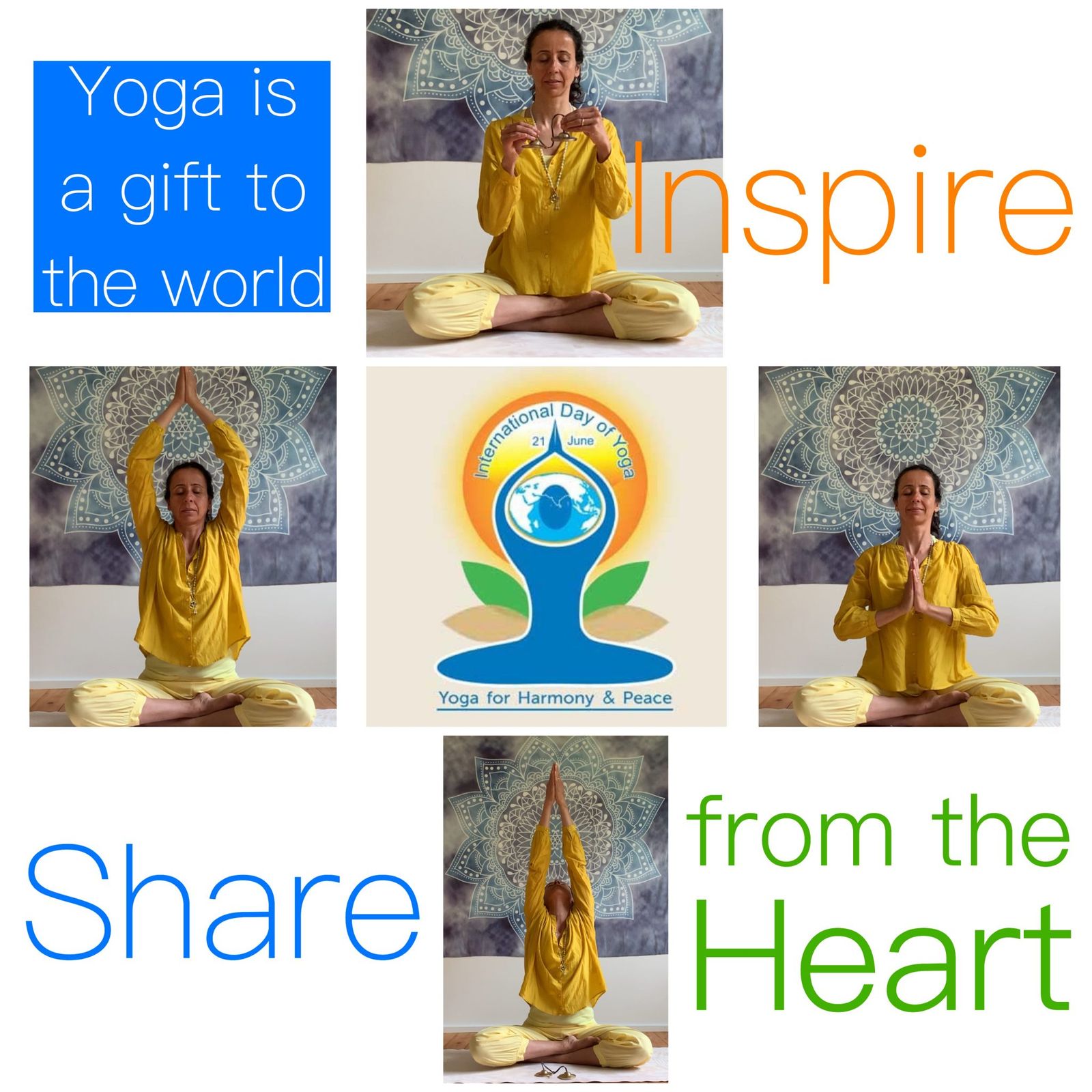 I vividly remember the official first celebration of the International Day of Yoga in 2015. I had really enjoyed the practice, the traditional Indian dancing and the Kirtan chanting with my yogis friends and master teachers. Today, my morning practice and meditation felt so different. Deep inside my heart, I could feel a space of emptiness. I became fully aware of how much joy had grown in my heart when I was bringing the benefits of yoga to so many people in Hong Kong. I am so grateful for these emotions because they will help me ignite this precious light of joy and step into Zurich’s community to share more yoga specially on this day. Thank you India for gifting Yoga to the world 🙏🏻