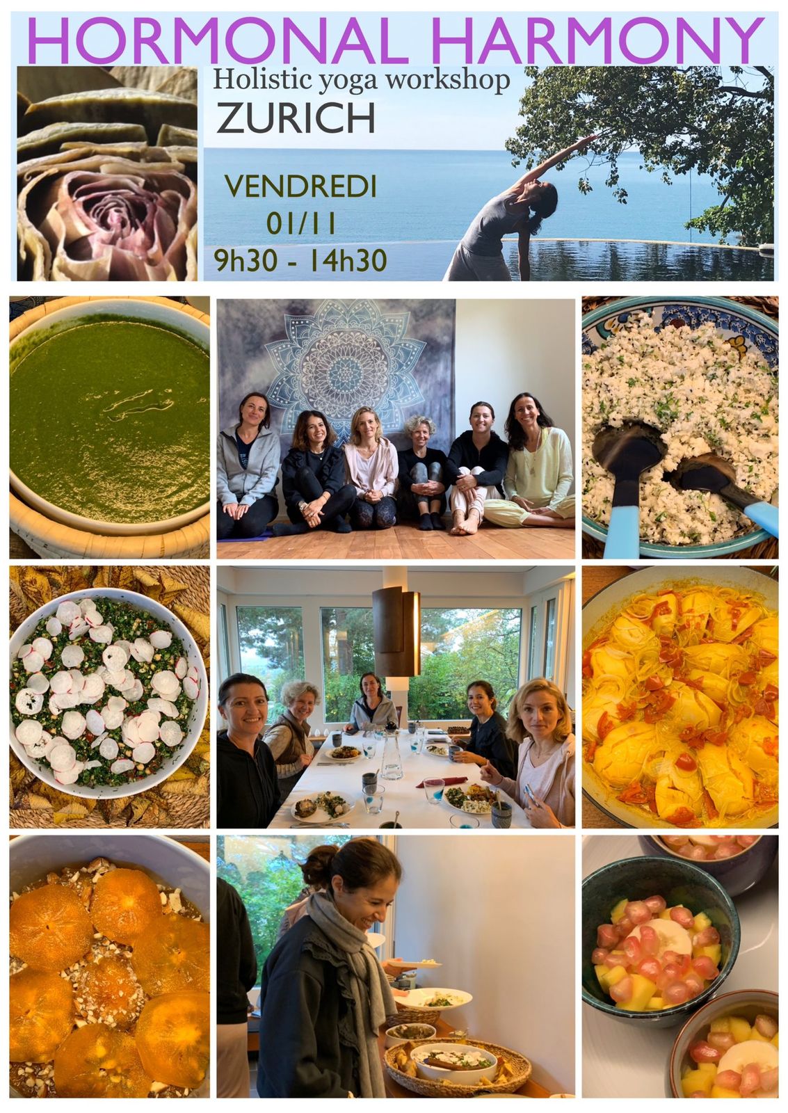 I am blessed and grateful for this opportunity to conduct a delicious workshop on hormonal harmony to empower women to be an agent of change for their health and happiness. It is all possible when we understand how these mysterious hormones could have a huge impact on our lives, mood, emotions, appetite, libido and much more. It is all possible when we understand the connection between health and food. It is all possible when we care.

Namaste 🙏🏻