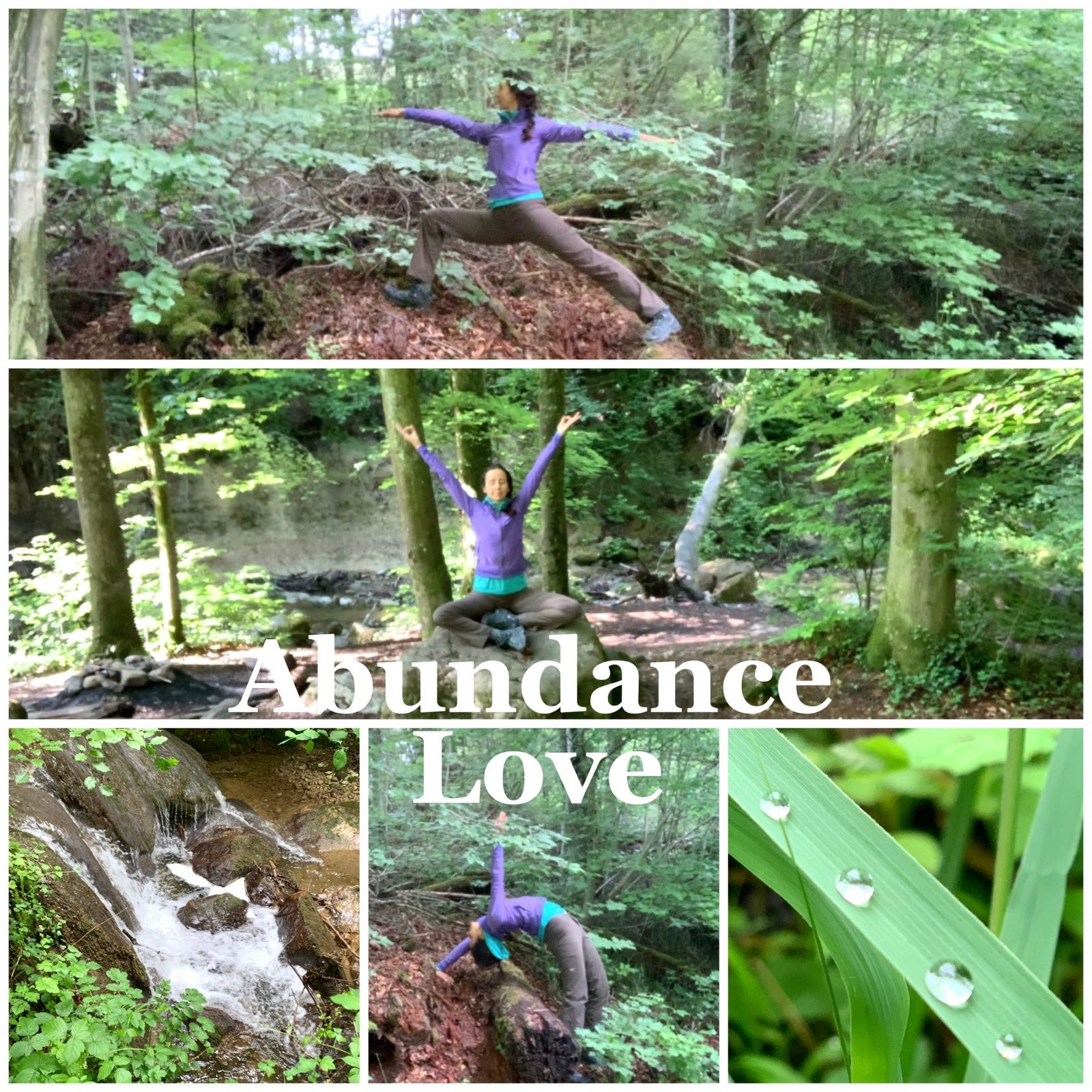 “You are not a drop in the ocean. You are the entire ocean in a drop.” -Rumi

The life force vibrations are inside and outside your body. In spring, the abundance of rain and the light of the sun together allow everything in nature to grow faster and stronger. I witness growth and maturity everyday while waking in nature paths. The bird’s sounds are majestic, the fertile ground is soaked in water, the branches are entirely covered with strong and healthy leaves, the waterfalls are powerful and the whole life force creation is beautifully held inside tiny water drops. With awareness and gratitude, I take a deep breath, spread my body wait on my legs, on the solid ground, lift my arms and chest, allowing the nature life force energy to vibrate in my heart. Nature reminds me that every creation is love. Yoga makes me feel that pure vibration, ONE Love.

Gratitude 🙏🏻