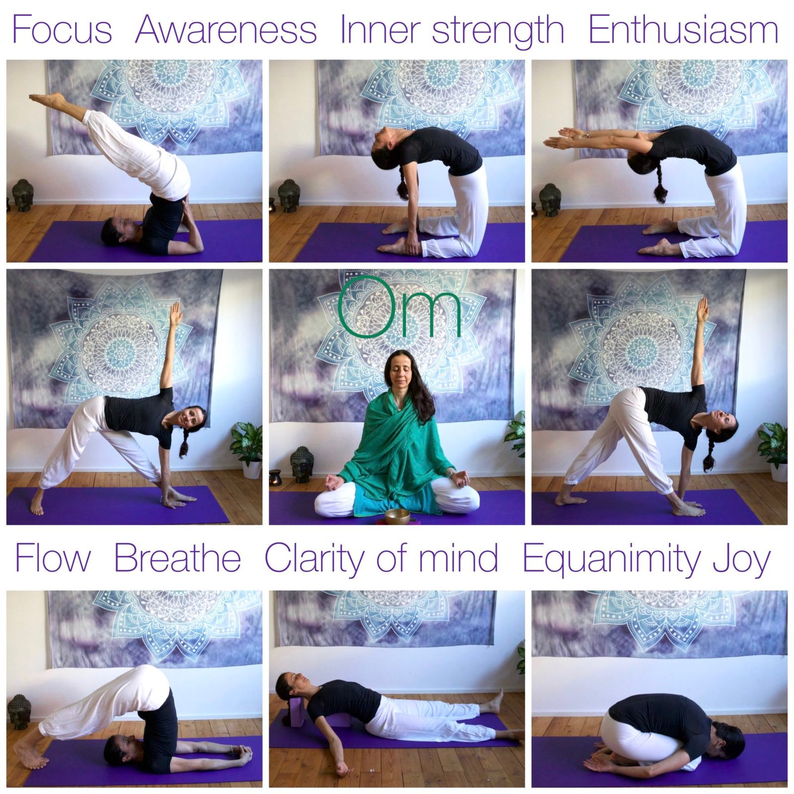 Yoga is an art and a science, allowing you to expand and experience life in each breath. Approaching your practice with humility by honoring the body, the mind and the energy within, helps you stay grounded and present to the forming and dissolving of all sorts of sensations and thoughts. The body and mind relaxes to the love inviting the light to shine through you, strengthening your roots and opening your wings to flow with stability and ease.

Gratitude 🙏🏻