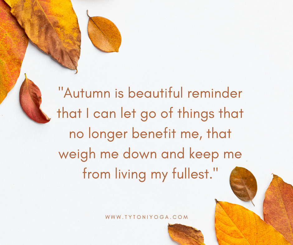 Let Go In Autumn and Reduce That Which Weighs You Down by Tess Jewell ...