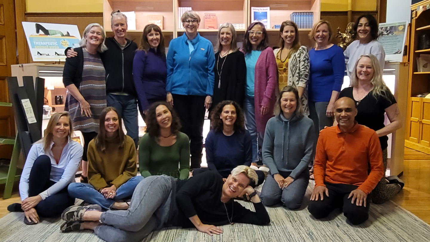 Yoga Therapy Cohort and Teachers at Yoga North