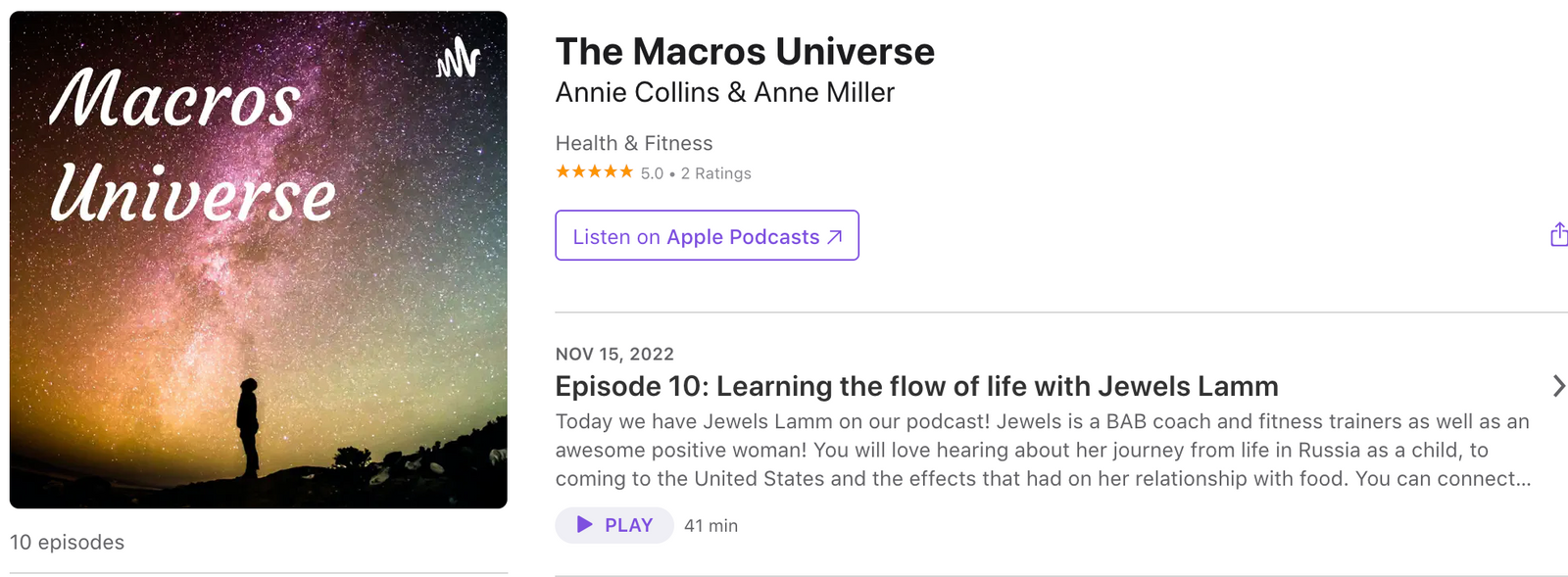 Click this link to listen to Episode 10