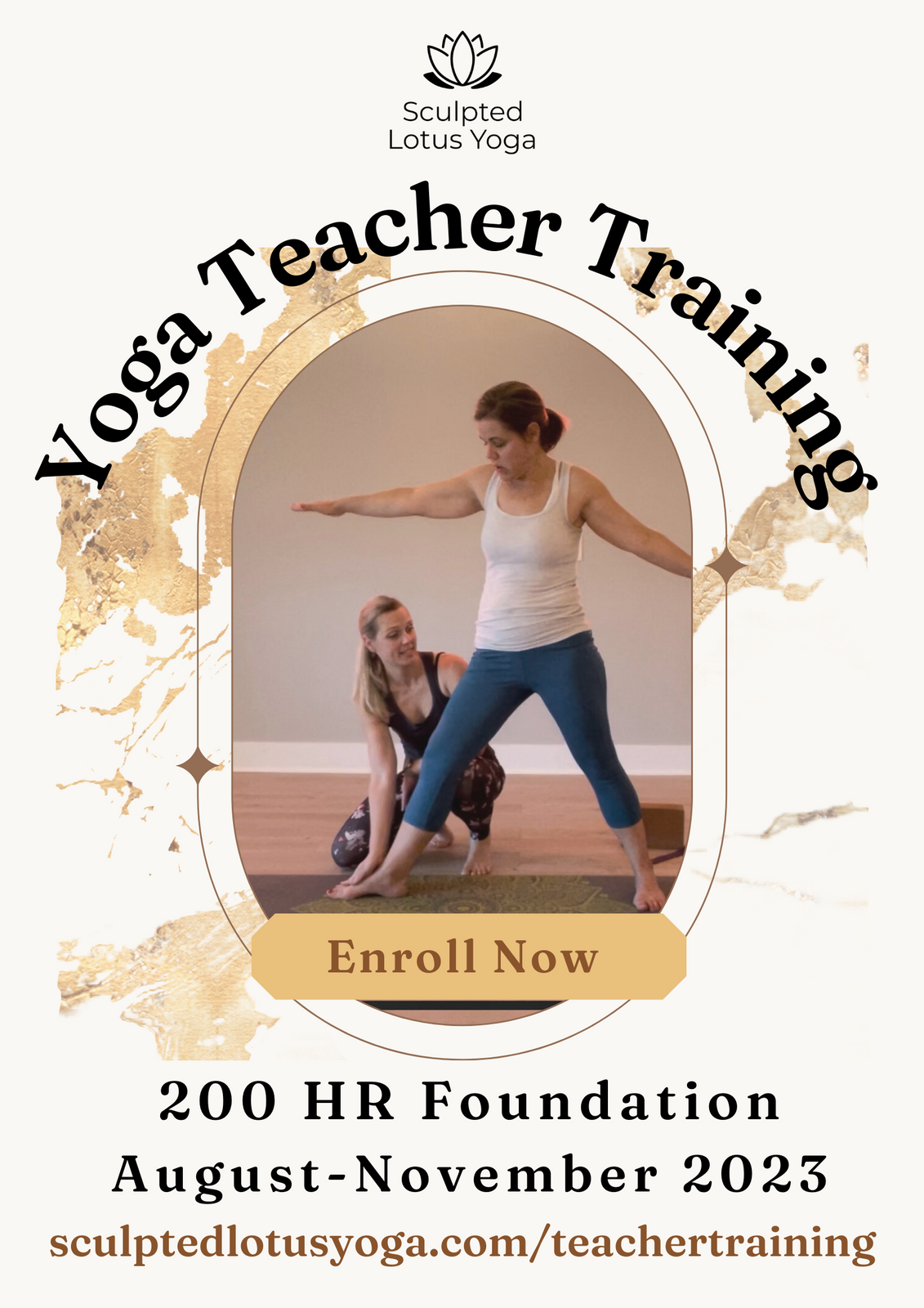 200 HR Yoga Teacher Training by Sculpted Lotus Yoga