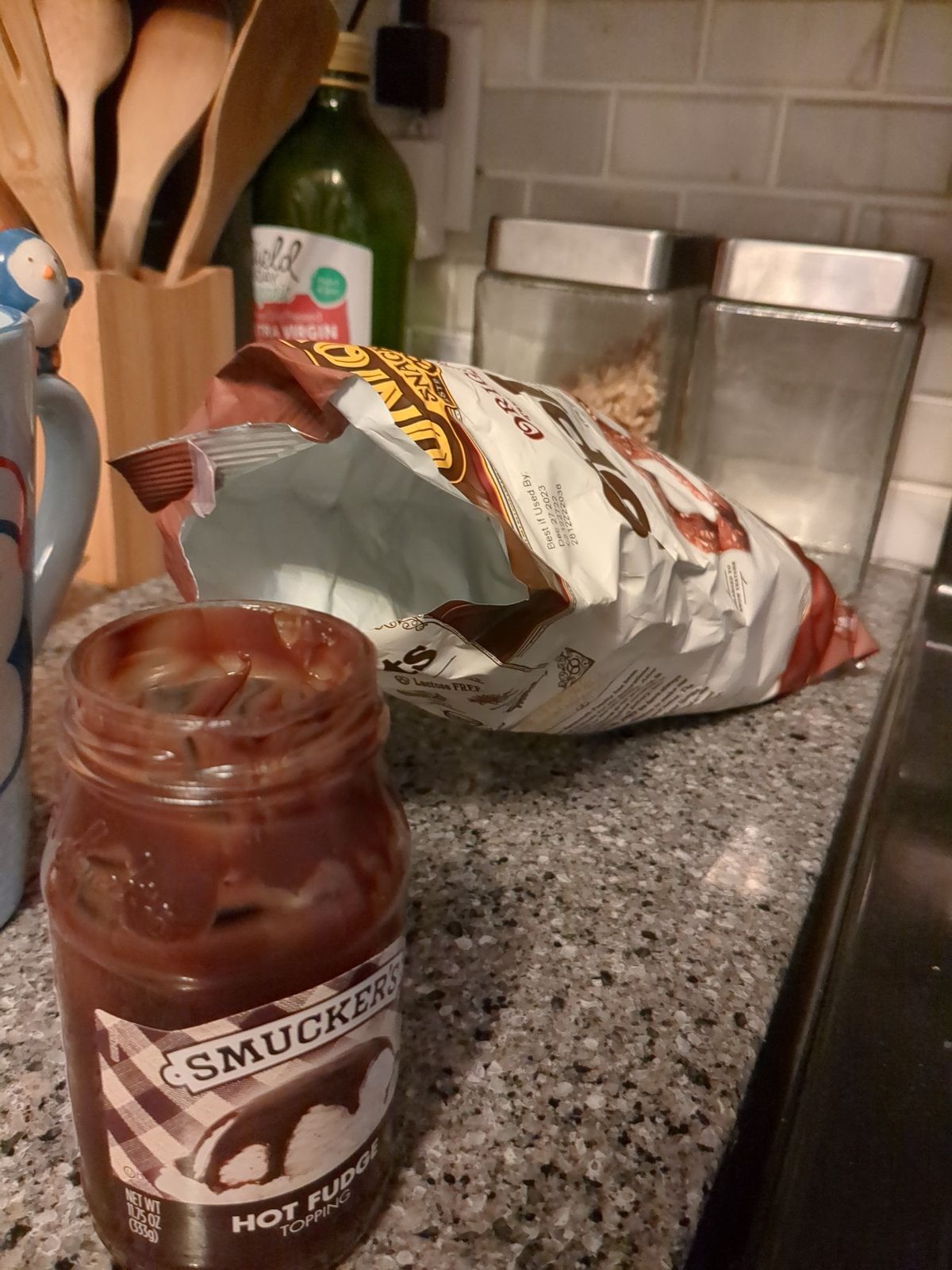 It's something about the sweet and salty...