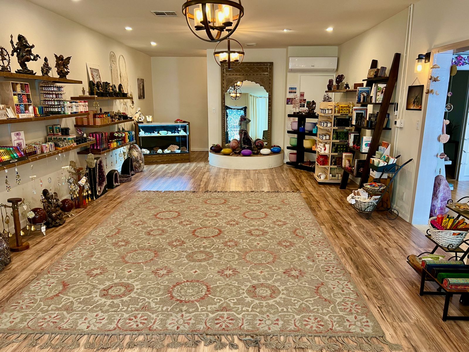 This is the room where the Sound Bath will be