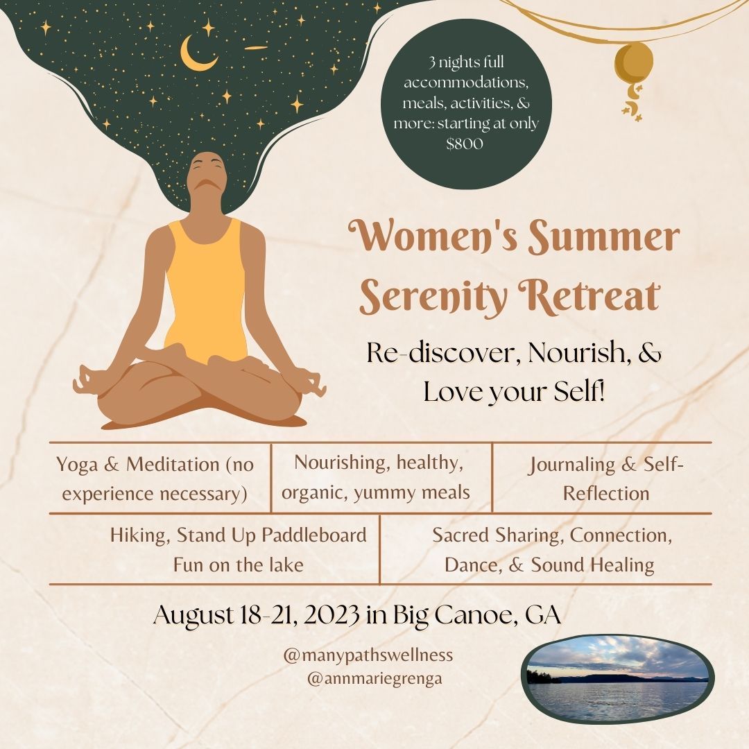 PLAN some time for yourself. RETREAT with us 💕