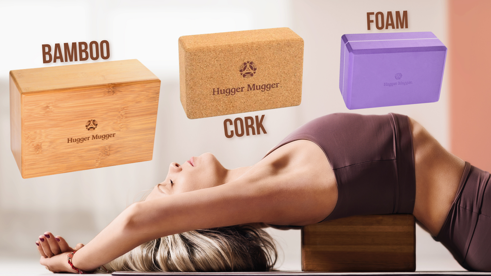Yoga blocks are versatile tools that can support and deepen your stretches. They come in various sizes and materials, including foam, cork, and wood. Here’s how they can enhance your practice: