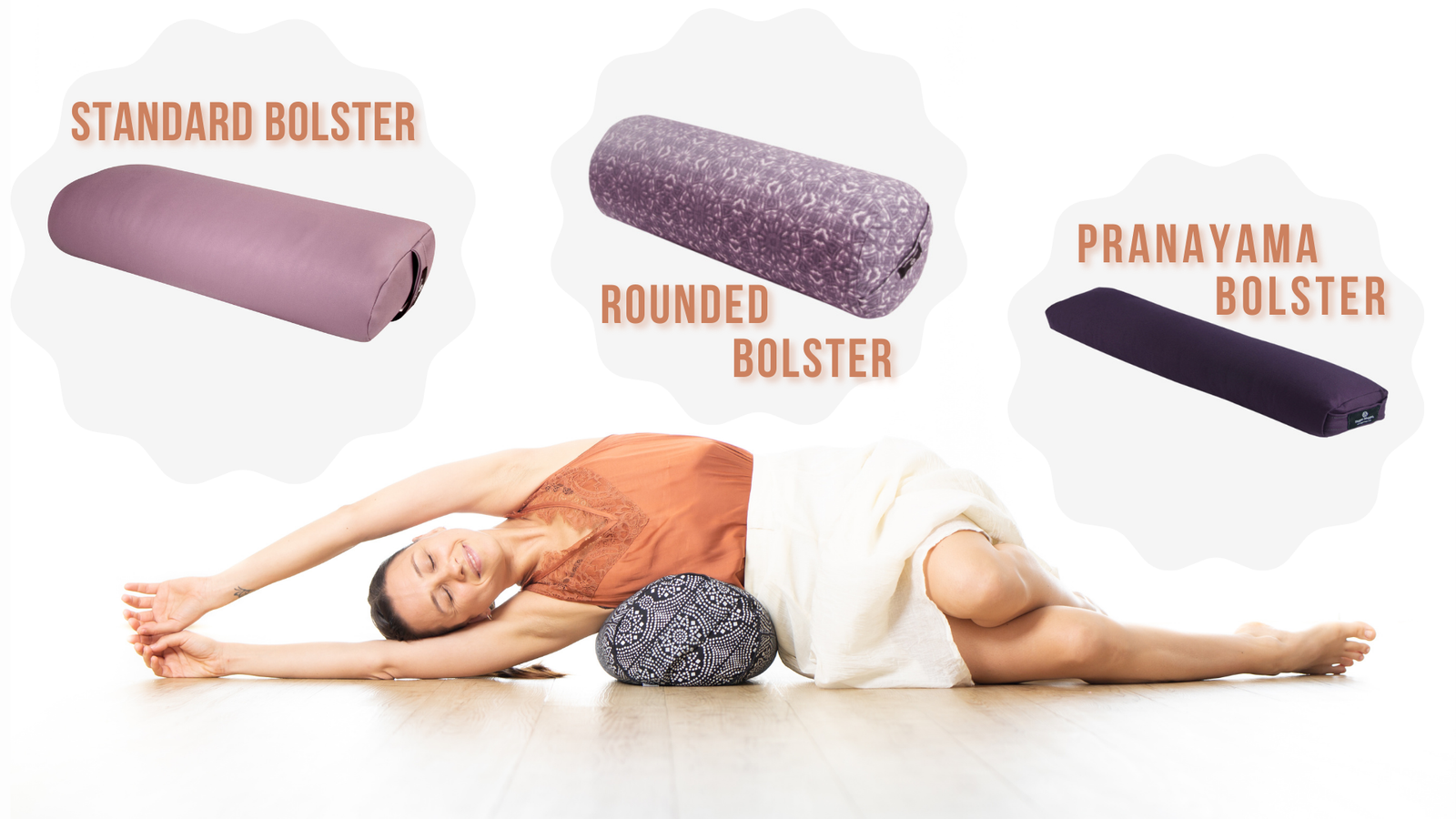 Bolsters are firm, supportive cushions that provide comfort and stability in restorative and deep stretching poses. By offering cushioning and aiding in proper positioning, bolsters make it easier to gradually increase your range of motion and deepen your flexibility safely