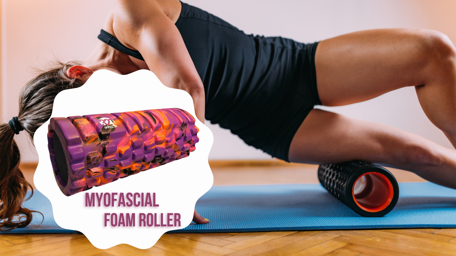 Foam rollers are excellent for self-myofascial release, helping to release tension and increase flexibility. They can be used before or after your stretching routine: